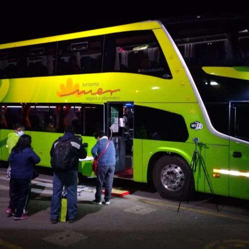 Bus Nocturno Directo Puno a Cusco Asiento 140°